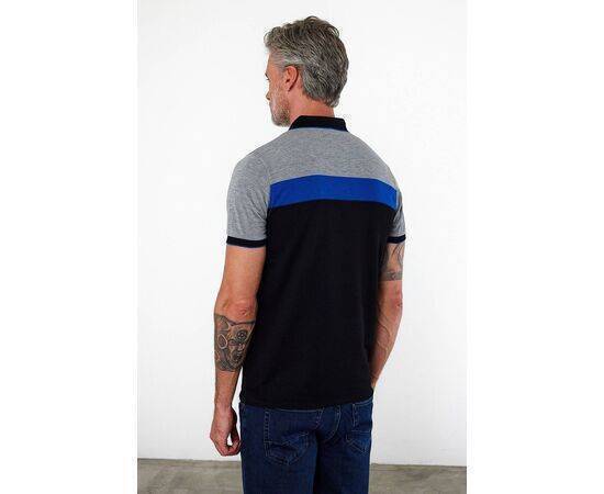 Polo Neck Short Sleeve T-Shirt with No Pockets