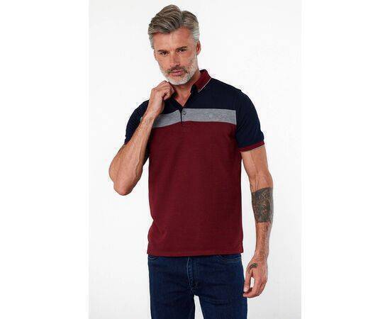 Polo Neck Short Sleeve T-Shirt with No Pockets