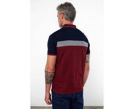 Polo Neck Short Sleeve T-Shirt with No Pockets