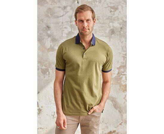 Polo Neck Short Sleeve T-Shirt