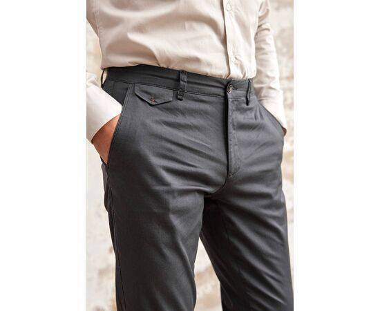 Gabardine Trousers with Side Pockets