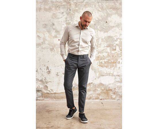 Gabardine Trousers with Side Pockets