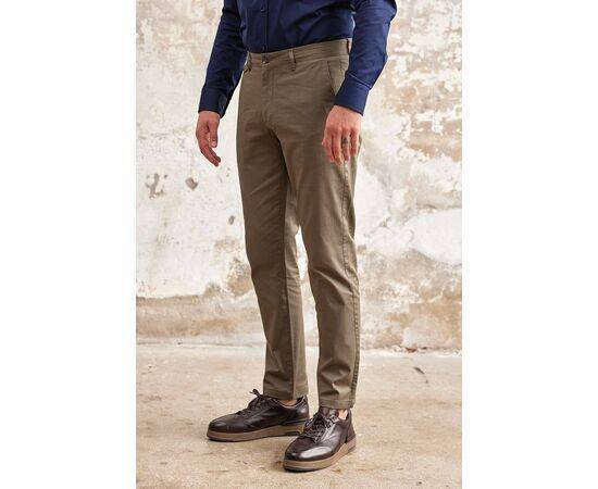 Gabardine Trousers with Side Pockets