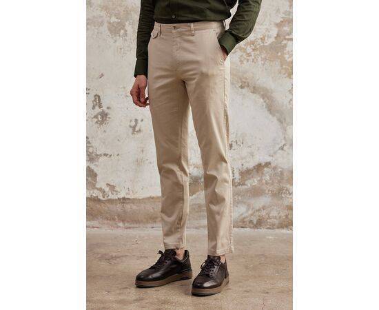 Gabardine Trousers with Side Pockets