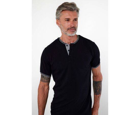 Magnificent Collar Short Sleeve T-Shirt