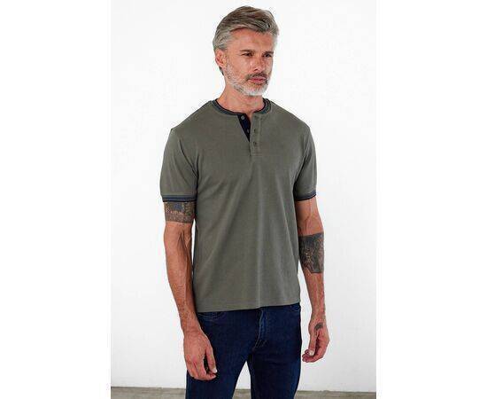 Magnificent Collar Short Sleeve T-Shirt