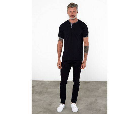 Magnificent Collar Short Sleeve T-Shirt