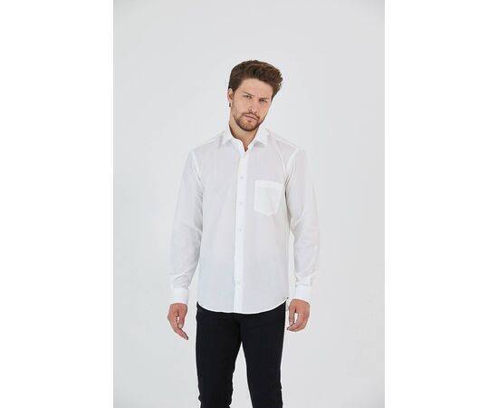 Classic Shirt with Long Sleeve & Pocket