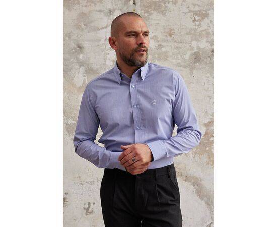 Classic Fit Long Sleeve Buttoned Collar Shirt