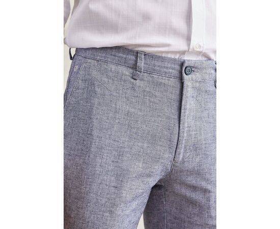 Linen Chino Trousers with Side Pockets