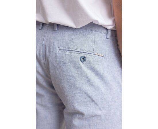 Linen Chino Trousers with Side Pockets