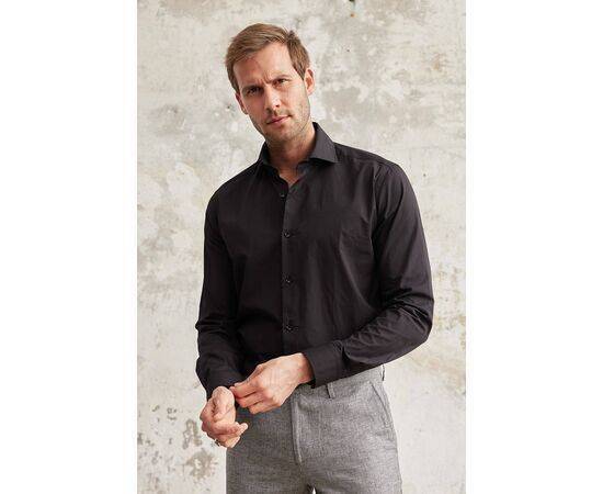 Italian Collar Long Sleeve Shirt