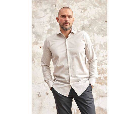 Italian Collar Long Sleeve Shirt