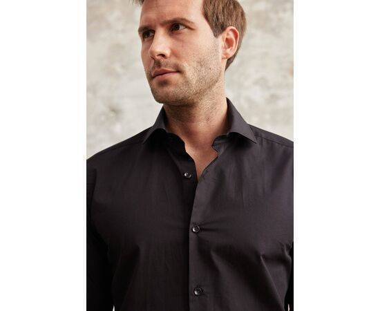 Italian Collar Long Sleeve Shirt