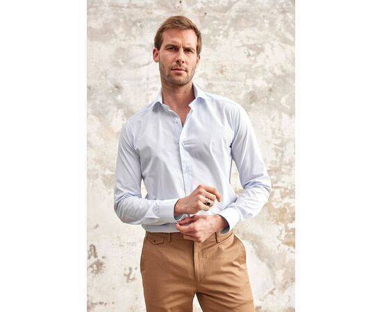 Italian Collar Long Sleeve Shirt