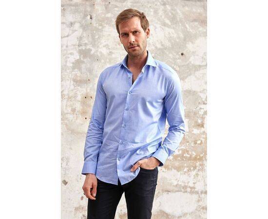 Italian Collar Long Sleeve Shirt