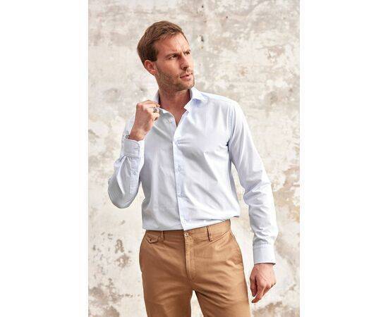 Italian Collar Long Sleeve Shirt