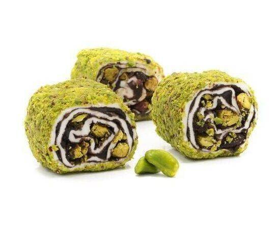 Mevlana  - Bazaar Pistachio Chocolate Wrapped Turkish Delight 1000 Gr