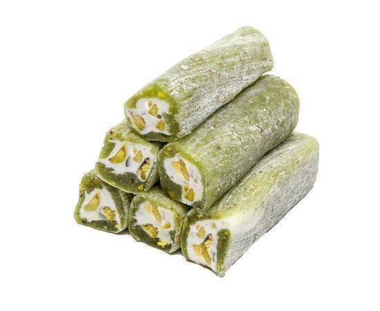 Mevlana  - Bazaar Milky Pistachio Finger Turkish Delight With Peanut Butter