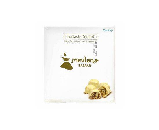 Mevlana Bazaar Milk Chocolate and Hazelnut Turkish Delight 550 GR