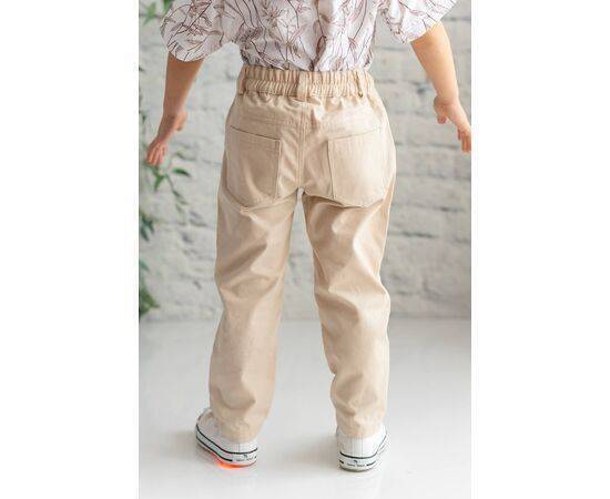 Gabardin Straight Trousers for Boys