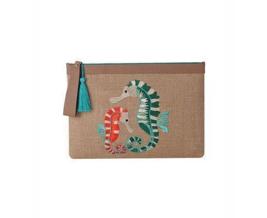 Clutch Purse (Sea Horse)