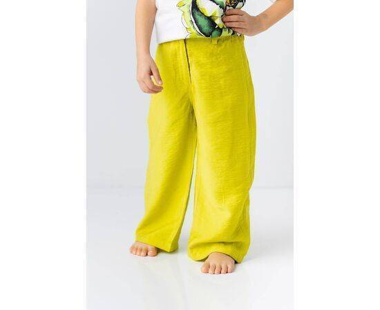 Woven Viscose Straight Pants for Girls