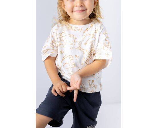 Animal Print T-Shirt for Boys