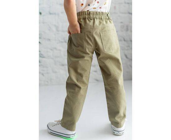 Gabardin Straight Trousers for Boys