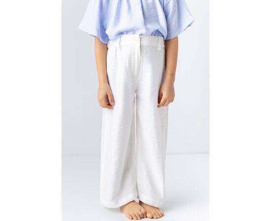 Woven Viscose Straight Pants for Girls