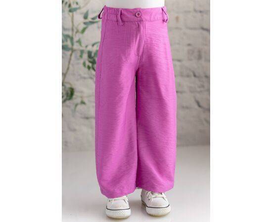 Woven Viscose Straight Pants for Girls