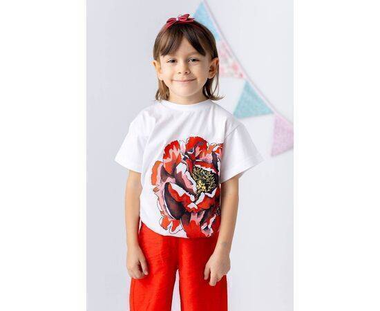 Rose Printed T-Shirt for Girls