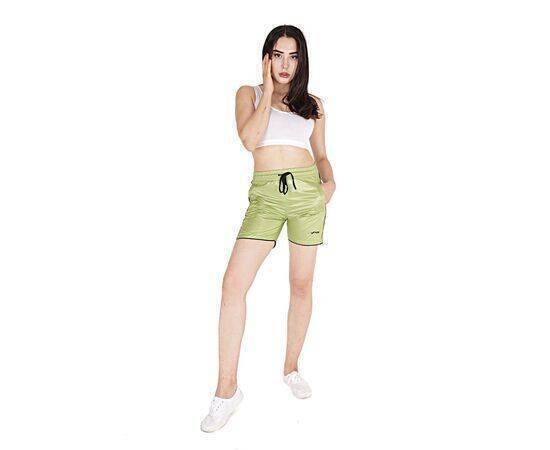 Women's Shiny Shorts with Pockets