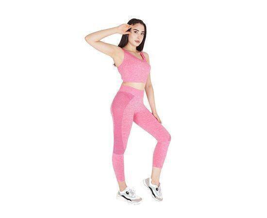 Women's Seamless Thick Strap Bra Fitness Set