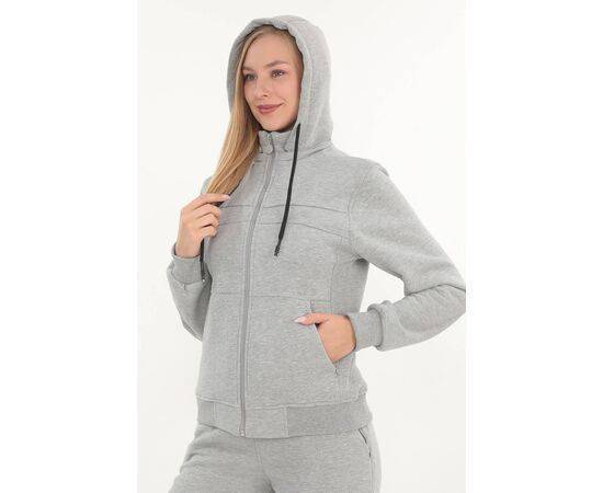 Women's Hooded Tracksuit with Zipper