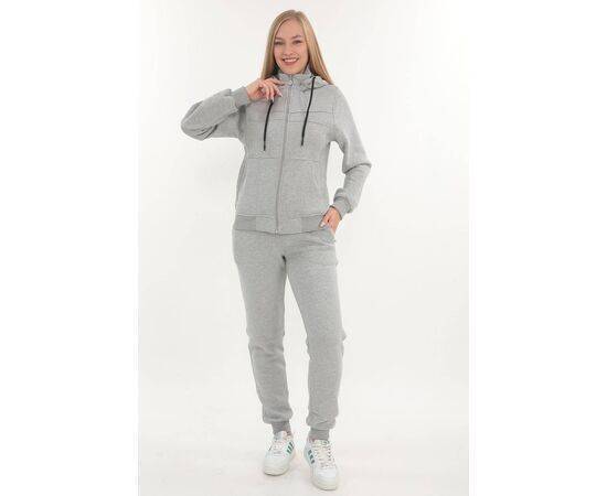 Women's Hooded Tracksuit with Zipper