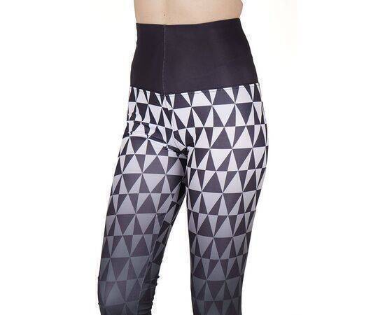 Women's Patterned High Waist Sports Tights