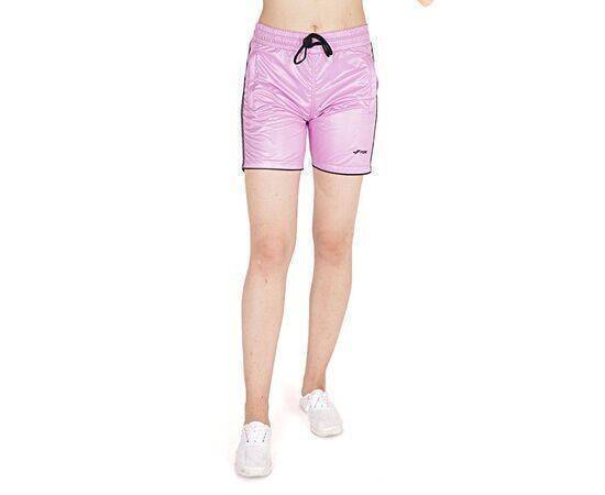 Women's Shiny Shorts with Pockets