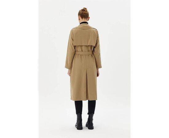 Double-breasted Baby Neck Trench Coat